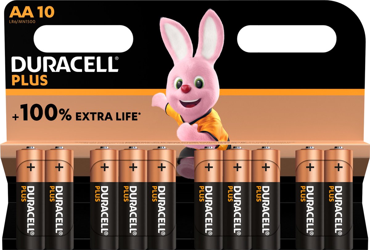 Duracell plus alkalni penlite LR6 AA Pack 10 kosov