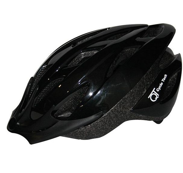 Qtcycletech qt cycle tech helm zwart pearl l 58-62cm