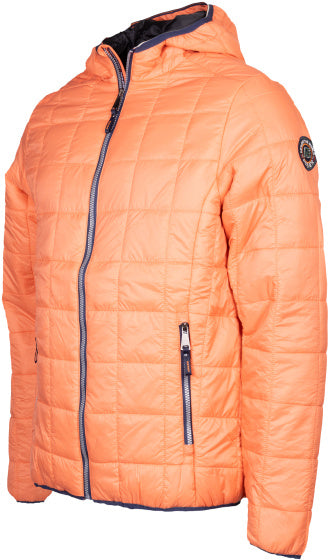 Arbaer Aaron gepolsterte Jacke Herrenkorallenorange Größe xxl
