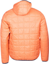 Arbaer Aaron gepolsterte Jacke Herrenkorallenorange Größe m