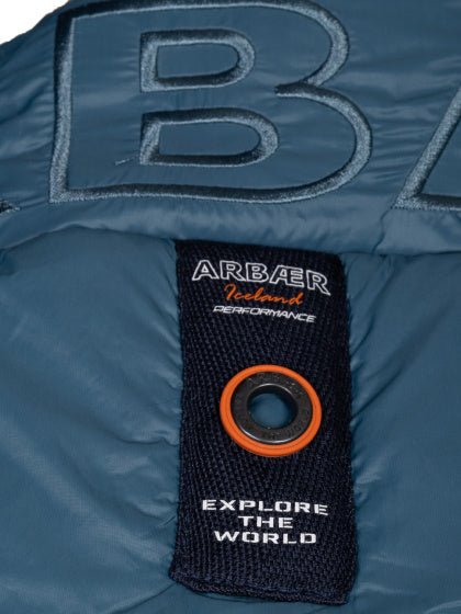 Arbaer Anthony Bodywarmer Männer grün blau Größe l