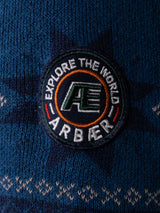 Arbaer Antonio Norwegian Vest Heren Blue Größe M