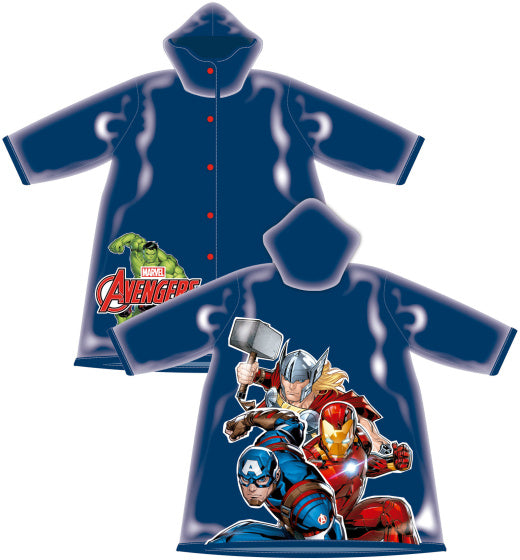 Arditex Regenmantel Avengers Junior PVC Dunkelblau Größe 4 Jahre