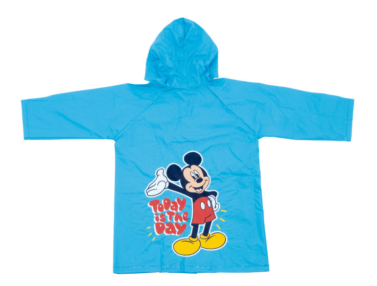 Arditex Regenmantel Mickey heute ist der Tag Junior PVC Hellblau Größe 6 Jahre