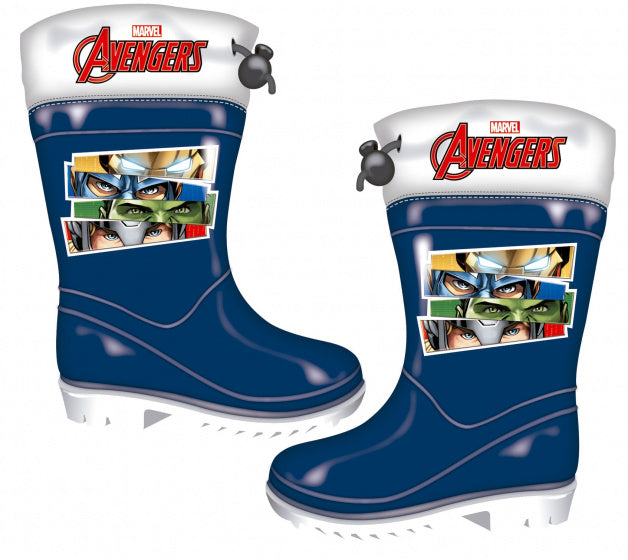 Arditex Regenstiefel Avengers Junior PVC Dunkelblau Größe 24