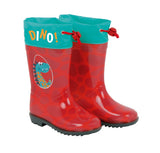 Arditex Regenstiefel Junior PVC Textil Red türkisgröße 28