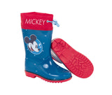 Arditex Regenstiefel Mickey Junior PVC dunkelblau rot Größe 24