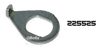 Bague d'axe Bofix avec lèvre M10 rectangulaire par 25 pièces 225525