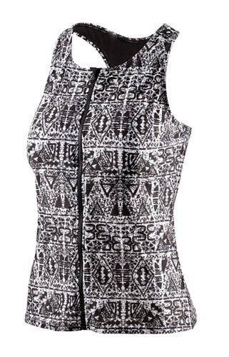 Beco Tanktop Beiit Ladies Polyamid Schwarzweiß B-Cup Größe 42