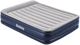 BESTWAY Airbett Tritech 46 cm Königin 203 cm blau grau