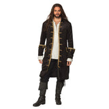 Boland Pirate Jacke Männer Polyester Schwarz Gold Größe 50