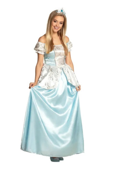 Boland Prinzessin Maribel Kleid Damen Blau Größe 40 42