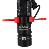 Boya Universal Compact Shotgun Tour microphone by-MM1 Pro