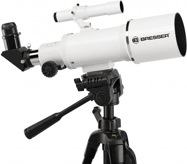 Bresser Lenstelescoop 70 350 Weiß Schwarz