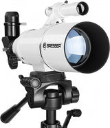 Bresser Lenstelescoop 70 350 Weiß Schwarz
