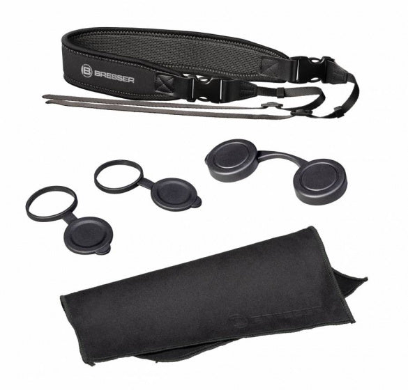 Bresser Pirsch ed 10x34 Fernglas mit Fasecoating Grau