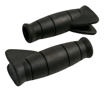 Westphal 421 handles ergonomic 2 x 128mm black