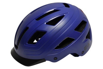 Casco Tech Qt Cycle Tech Style Urban Bluew Dimensioni L 58-62 cm 2810395