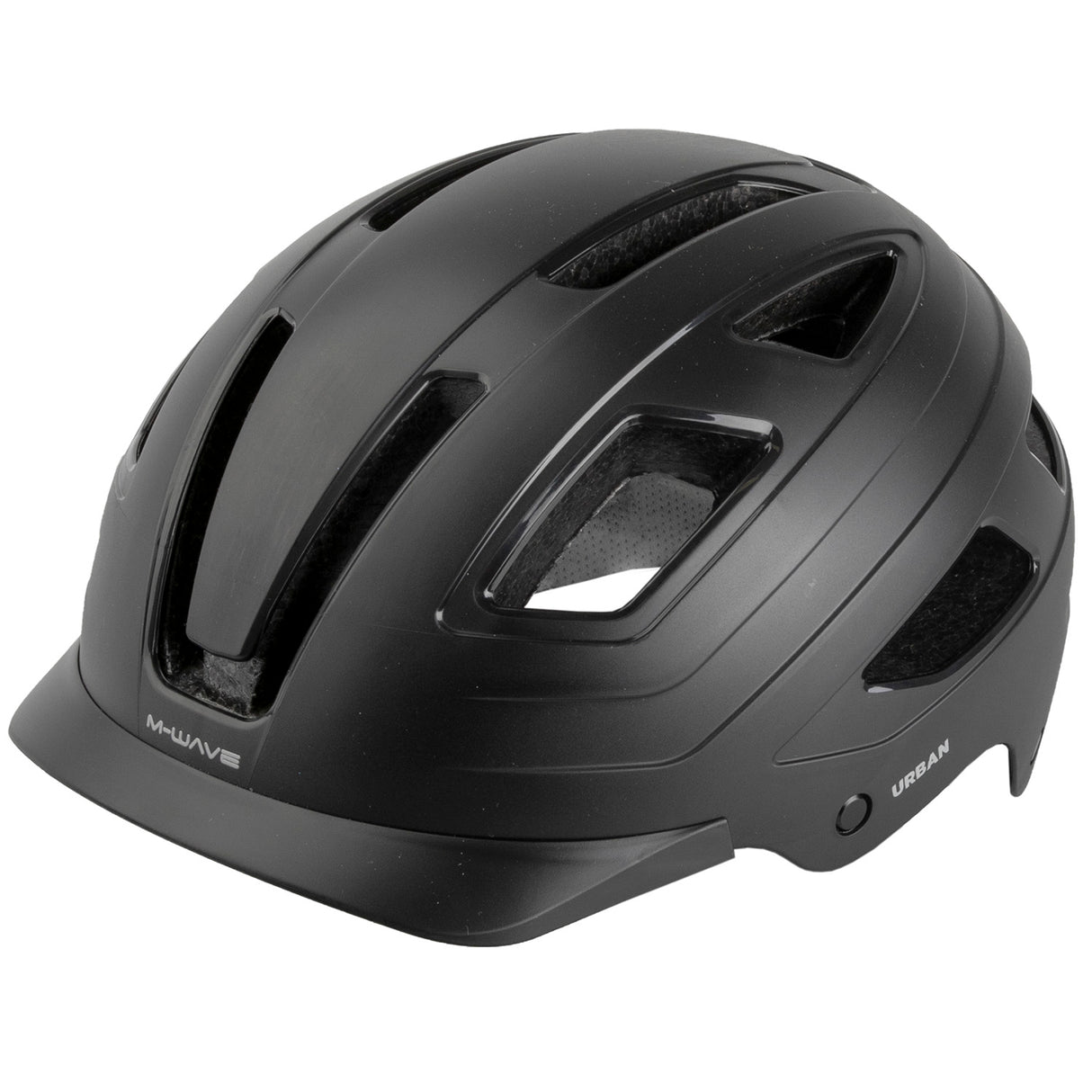 M-Wave M-Wave Urban Helm mit Lichtgröße M 55-58 cm Schwarz