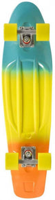 Choke Jim Tricolor Skateboard 71 cm blau gelb Orange