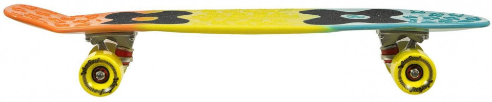 Choke Jim Tricolor Skateboard 71 cm blau gelb Orange