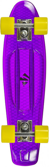 Choke Juicy Susi Clear Purple Skateboard 57 cm Gelb