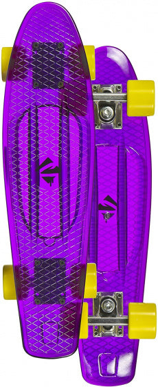 Choke Juicy Susi Clear Purple Skateboard 57 cm Gelb