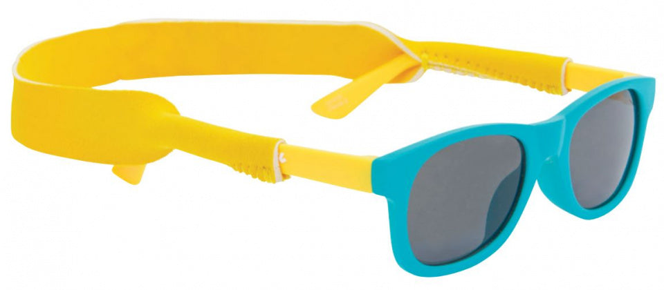 Kühle Brille Rincon Kinder Sonnenbrille Square Katze.3 Gelbblau