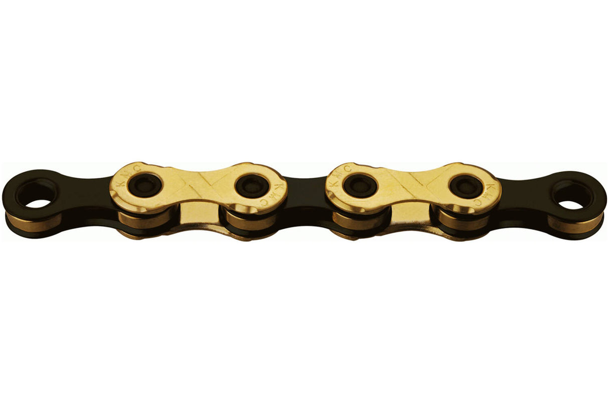 KMC Bicycle Chain x12 Ti-n Gold Black 126 Schakels