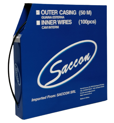 SACCON DX44005C Box Outdoor -Kabel 4mm Getriebe 50 Meter schwarz