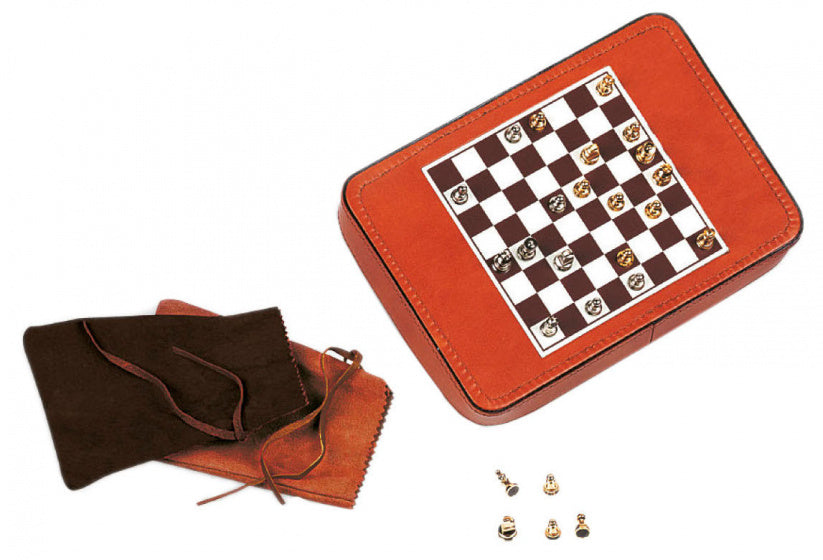 Valley Negro Travel Games Set 28 x 24 cm 5-teilige braune Weiß
