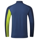 Dare 2b Longsleeve deuten die polyesterblauen Limettengröße von Männern ab xs