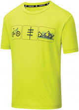 Wagen Sie 2B T-Shirt Richtige Junior Polyester Limettengröße 140