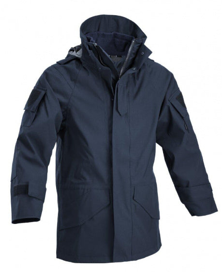 Defcon 5 Parkajas Giacca III Herren Nylon dunkelblau Größe m