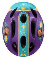 Disney Wish Bicycle Helm Verstellbarer Junior Purple Türkisgröße 50-56 cm (s)