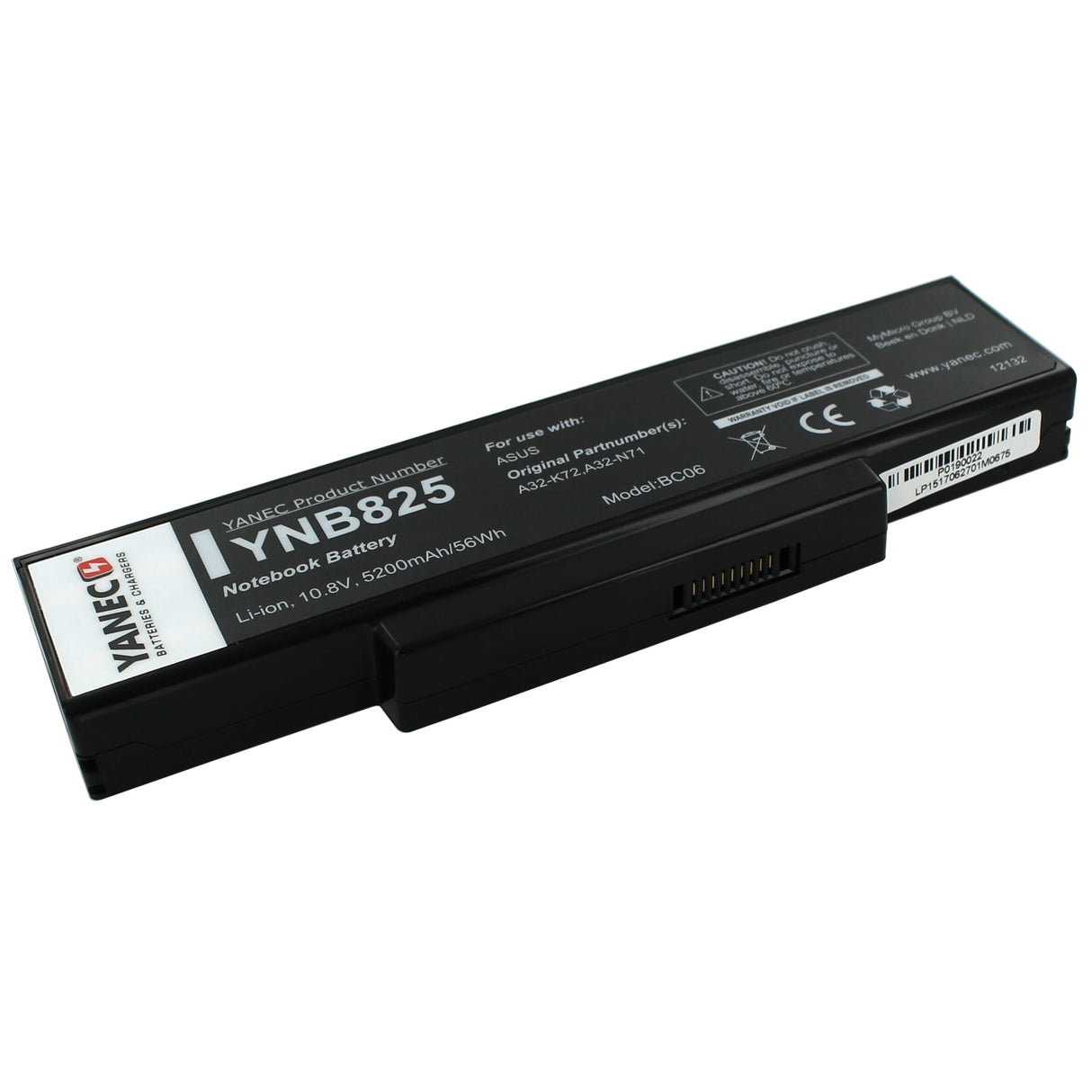 Yanec Laptop -Batterie 5200mah