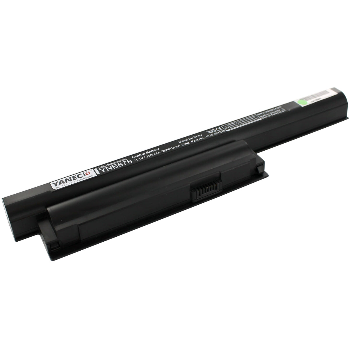 Batterie d'ordinateur portable Yanec 5200mAh