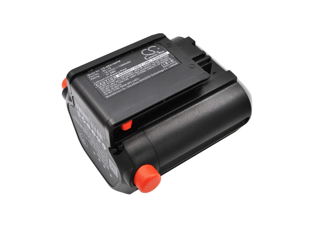 Strumenti da giardino di ricambio batteria 18V 1500 mAh li-ion