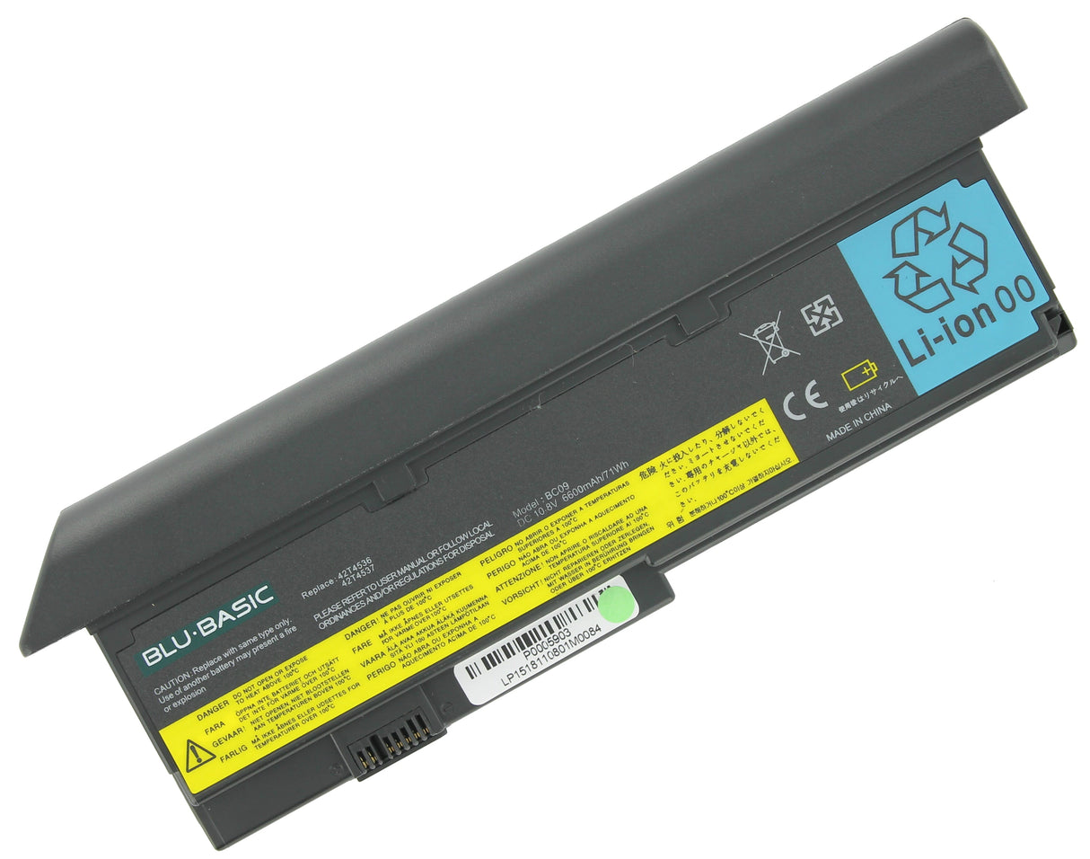 Blu-basic bærbar batteri utvidet 6600mAh