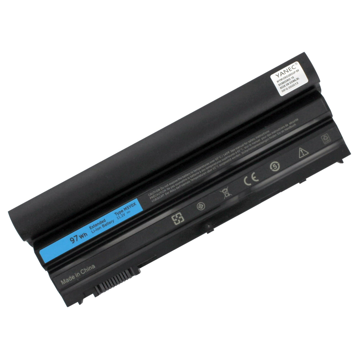 Batteria per laptop Yanec esteso 7800 mAh 87Wh