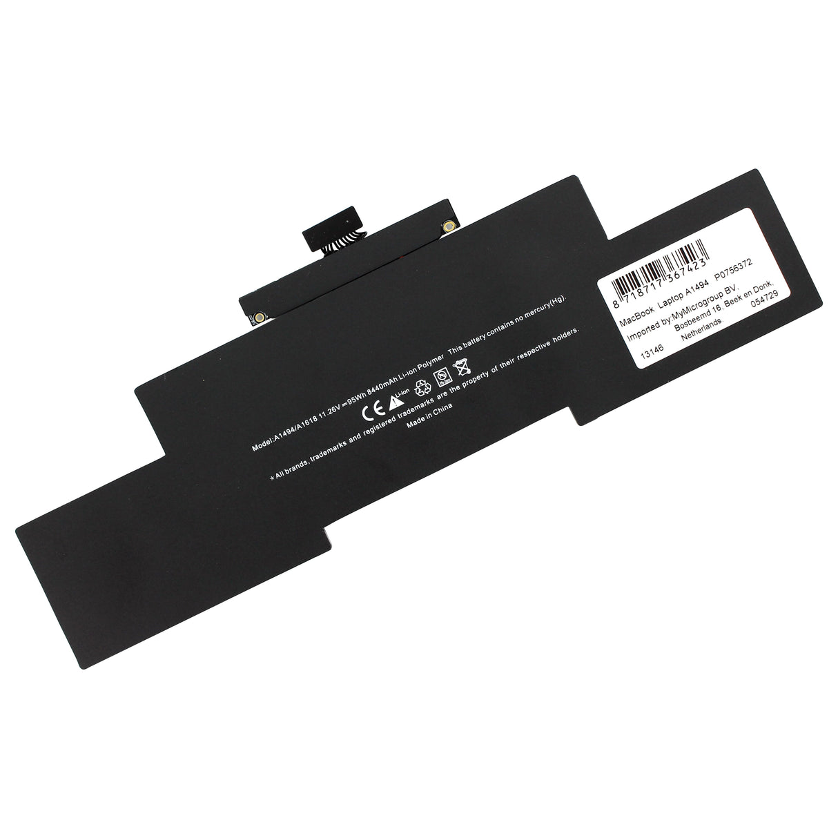 Replacement Macbook Accu 8000mAh