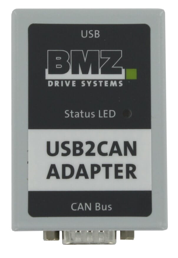 BMZ USB2CAN Adapter Ustaw adapter Brose + kabel