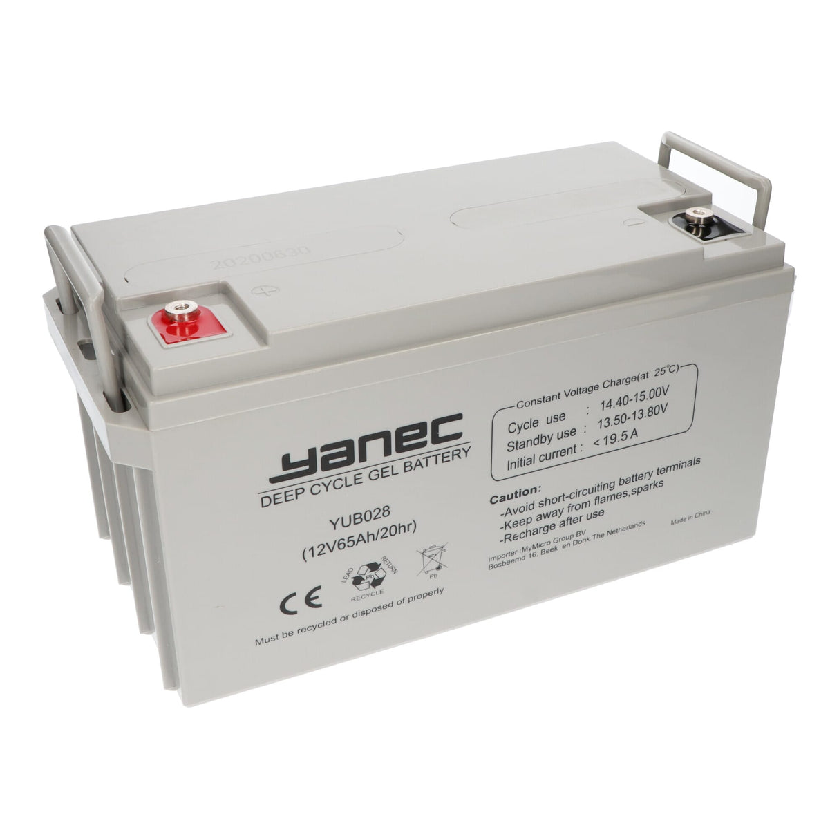 Yanec Gel Battery 12V 65AH