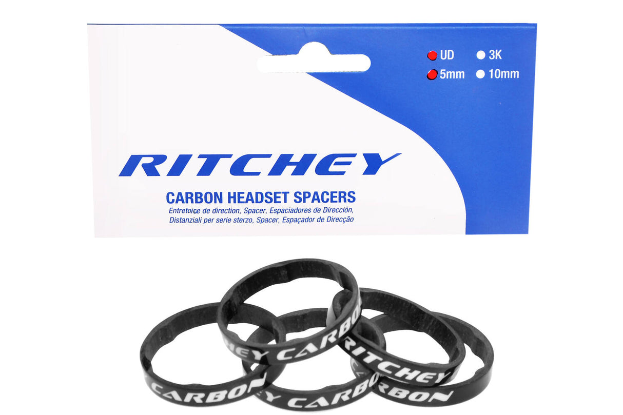 Ritchey WCS Sppers Set UD Carbon 5mm 1-1 8 '' 5 piezas