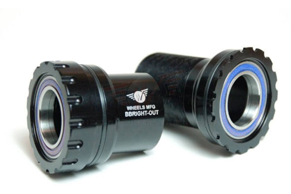 Räder Herstellung von Rädern MFG Bottom Bras Bbright SRAM 22 24mm ABEC 3 Schwarz