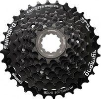 Cassette Shimano 7 velocidades | HG200 | 11-28T | negro