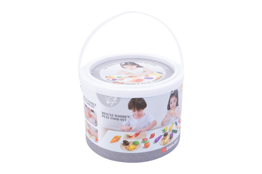 Dorjee Toy Snijset Holzfrucht und Gemüse