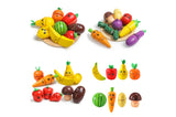 Dorjee Toy Snijset Holzfrucht und Gemüse