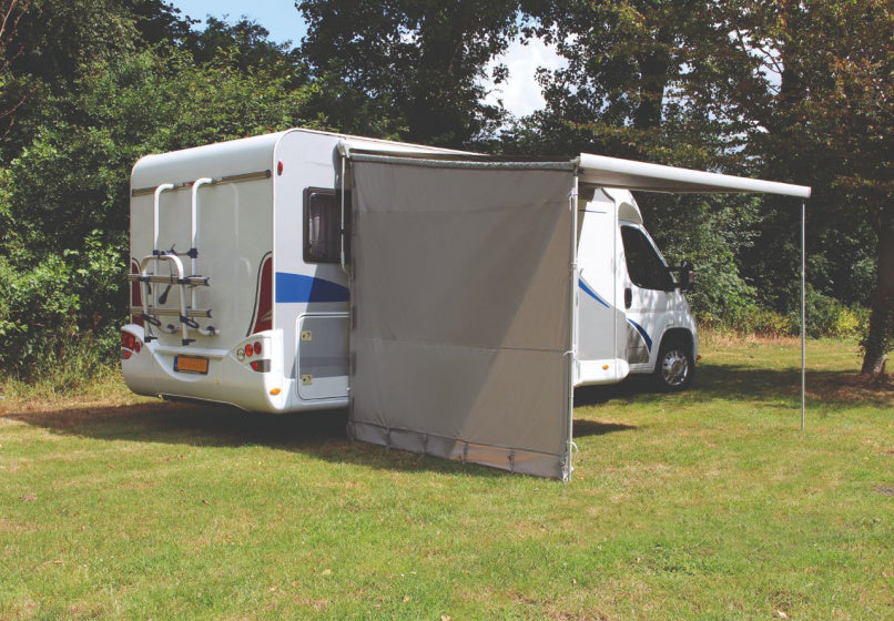 Eurotrail -Seitenwand ohne Fenster Camper 235 x 240 cm Polyestergrau