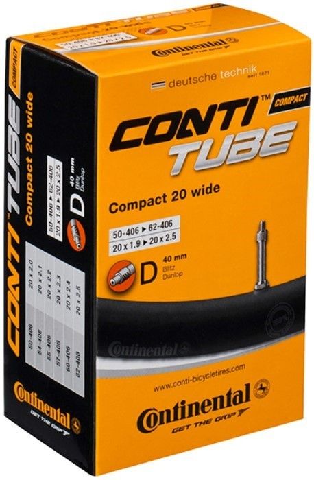 Continental inner tube DV7 Compact Wide 20 inch 50 62-406 DV 40 mm